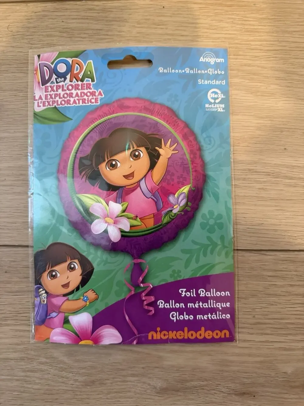 Dora Flower Foil Mylar Balloon 18